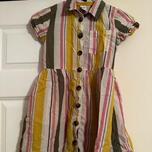Button up dress